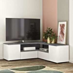 Meuble TV D'angle 4 portes