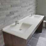 Plan double vasque