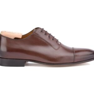 RICHELIEU HOMME CHOCOLAT PATINÉ