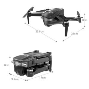 Drone Quadcopter 2 Batteries Sac